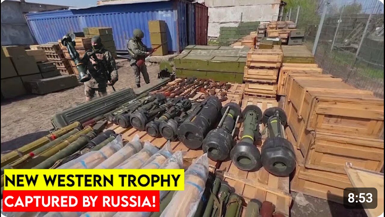 Russia Scores Big: Foreign-Made Ukrainian Weapons Captured in Ukraine!