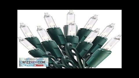 Joiedomi Clear Christmas Lights Outdoor 100 Count 21.5FT Christmas Tree Lights Indoor Review