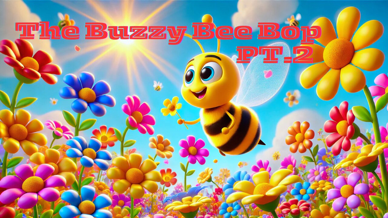 🌼🐝 The Buzzy Bee Bop Pt.2 | Fun & Catchy Kids' Song 🎶