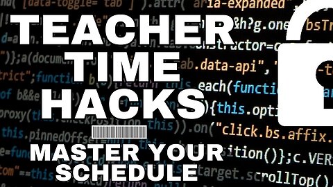 Teacher Scheduling Tips: Prevent Burnout, Boost Efficiency, & Improve Work-Life Balance