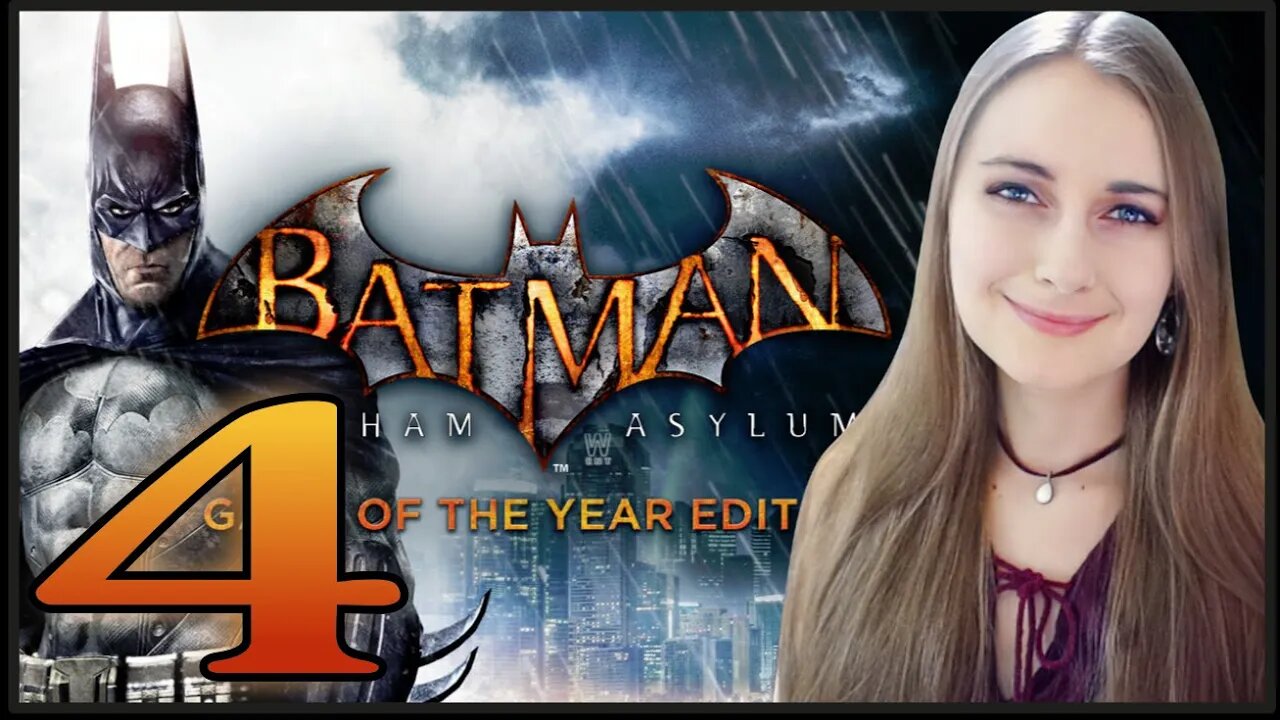 Batman Arkham Asylum Full Blind Gameplay Part 4