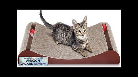 FluffyDream Cat Scratcher Cardboard Scratching Pad House Bed Furniture Protector Infinity Review