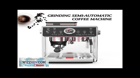 ITOP 3IN1 Automatic Coffee Machine Grinder Milk Forther Touch Screen Dual Boiler Review