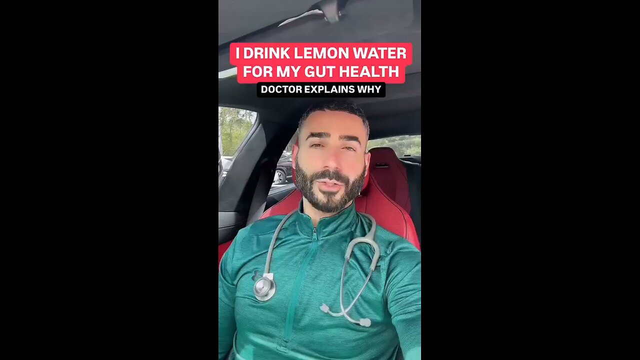 drink lemon water