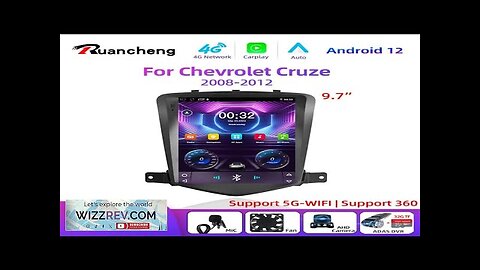 For Chevrolet Cruze 2008-2012 Carplay Android 12 Car Radio Multimedia Video Player Review