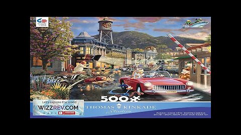 Ceaco Thomas Kinkade Looney Tunes Backlot Shenanigans 500 Review