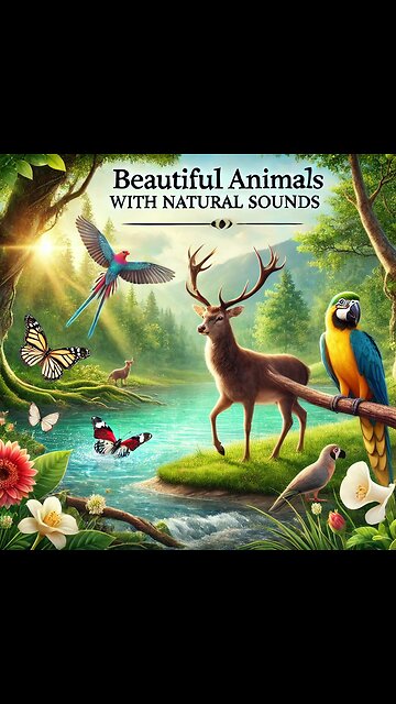 Beautiful Animals with Natural sounds