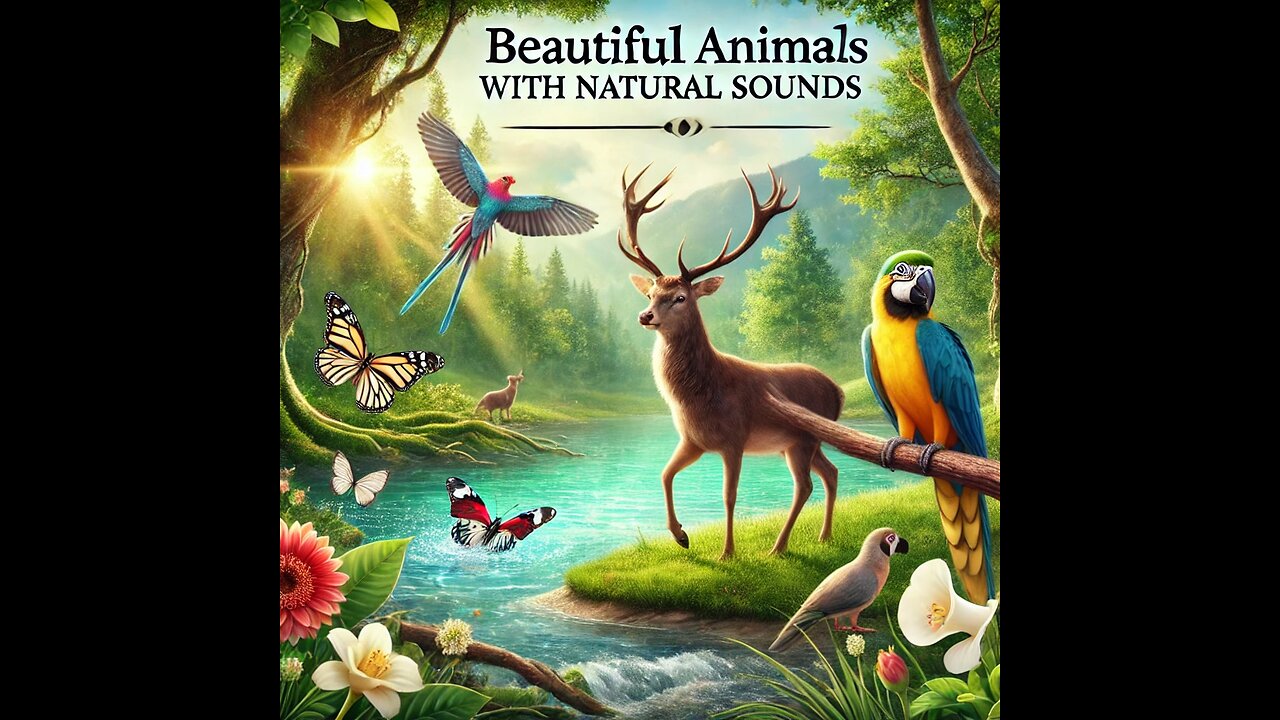 Beautiful Animals with Natural sounds