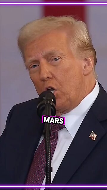 Trump Declares Civilization To Go To Mars #trump #mars #alexrwagner