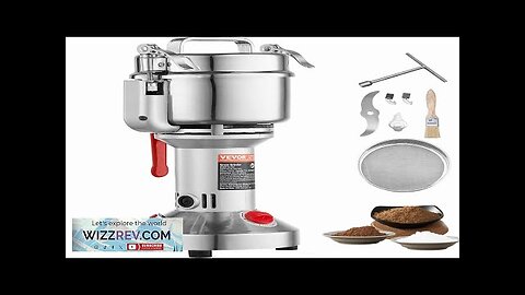 VEVOR 550g Commercial Spice Grinder Electric Grain Mill Grinder High Speed Review