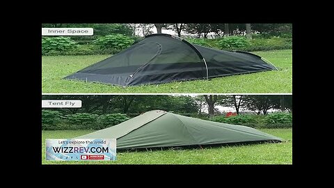 Ultralight Outdoor Single Person Camping Tent Water Resistant Tent Aviation Aluminum Support Review