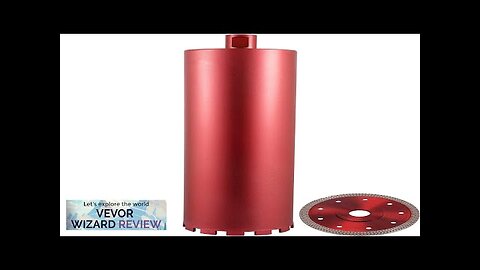 VEVOR Diamond Core Drill 6"/152mm Diameter Core Drill Bit 14"/355mm Concrete Core Review