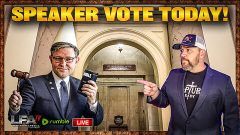 SPEAKER VOTE LIVE! | LIVE FROM AMERICA 1.3.25