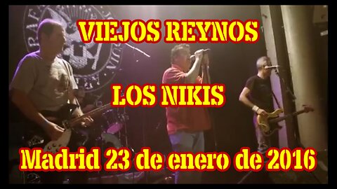 LOS NIKIS - Sala Arena (Madrid 23-1-2016)