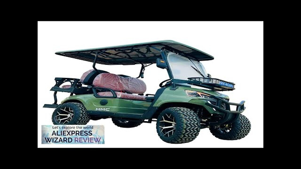 4 Wheel Drive Golf Buggy Car New Electric Hunting Golf Cart Review