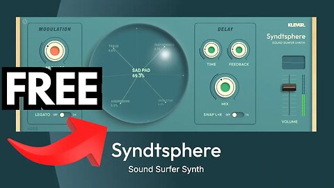 The Best FREE Synth Plugin by Klevgränd! Discover SyndtSphere VST AU