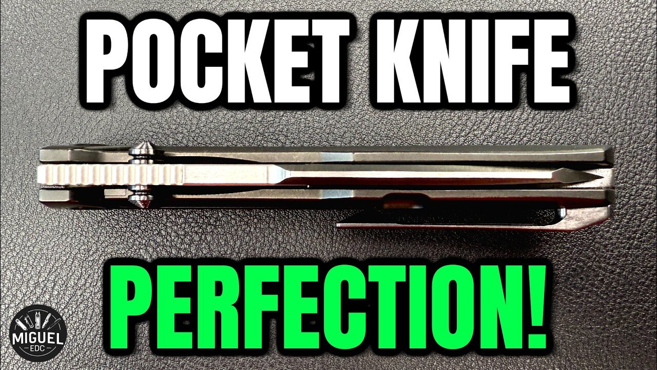 THE ULTIMATE EDC KNIFE IS HERE! - IT'S REALLY THAT GOOD!