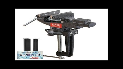 VEVOR Bench Vise 2.2 inch Dual-Purpose Table Vise for Workbench Clamp-on Vise Review