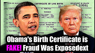 Obama's Birth Certificate is FAKE! Fraud Was Exposed