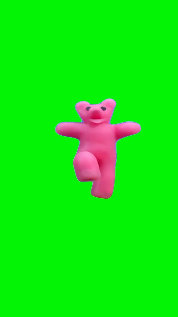 Gummy Bear Robot Chicken | Green Screen
