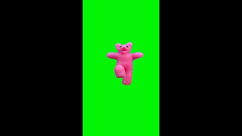 Gummy Bear Robot Chicken | Green Screen