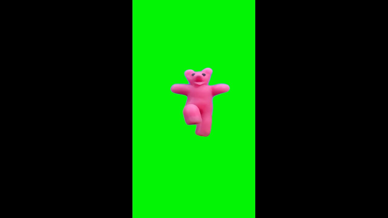 Gummy Bear Robot Chicken | Green Screen