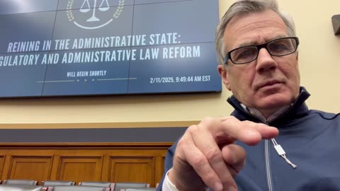 Administrative State! Hearing now! - 2/11/25