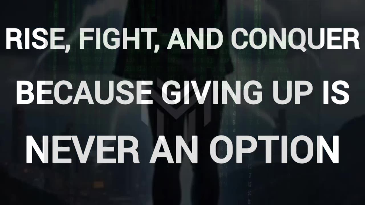 Rise, Fight, and Conquer – No Room for Giving Up! 🔥 #Motivation