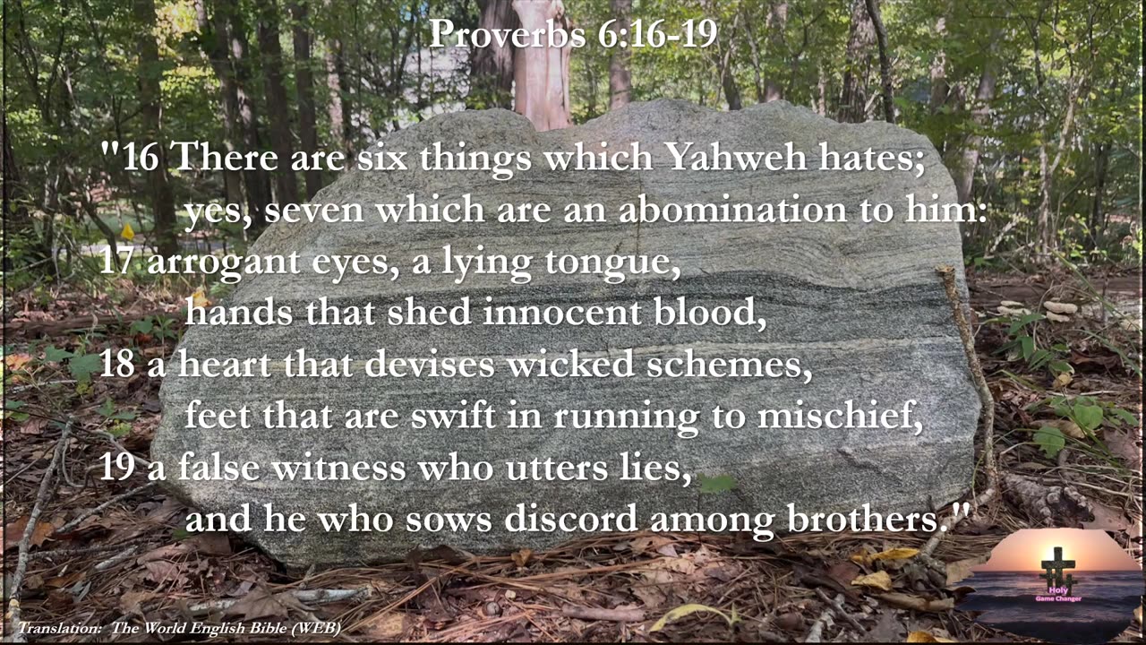 Proverbs 6:16-19