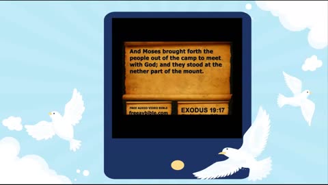 Audio Bible with KJV text Exodus Chapter 19