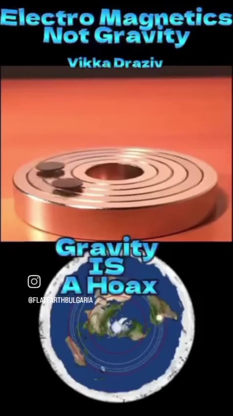 ITS ELECTROMAGNETIC - NOT GRAVITY