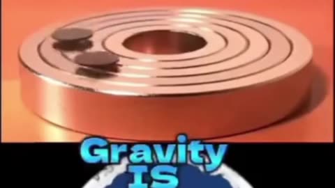 ITS ELECTROMAGNETIC - NOT GRAVITY