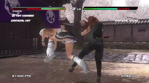 Ayane + Christie vs Jacky + Phase 4