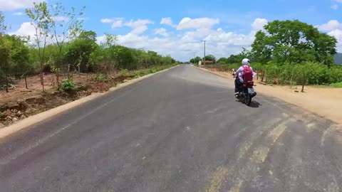 pista que liga iracema aos bastiões