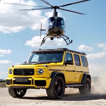 This Car And Helicopter