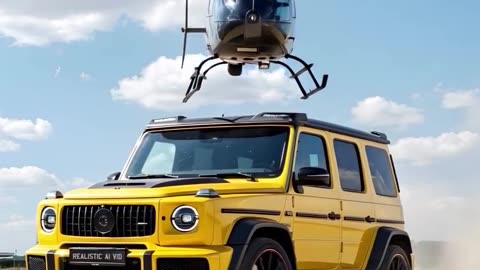 This Car And Helicopter