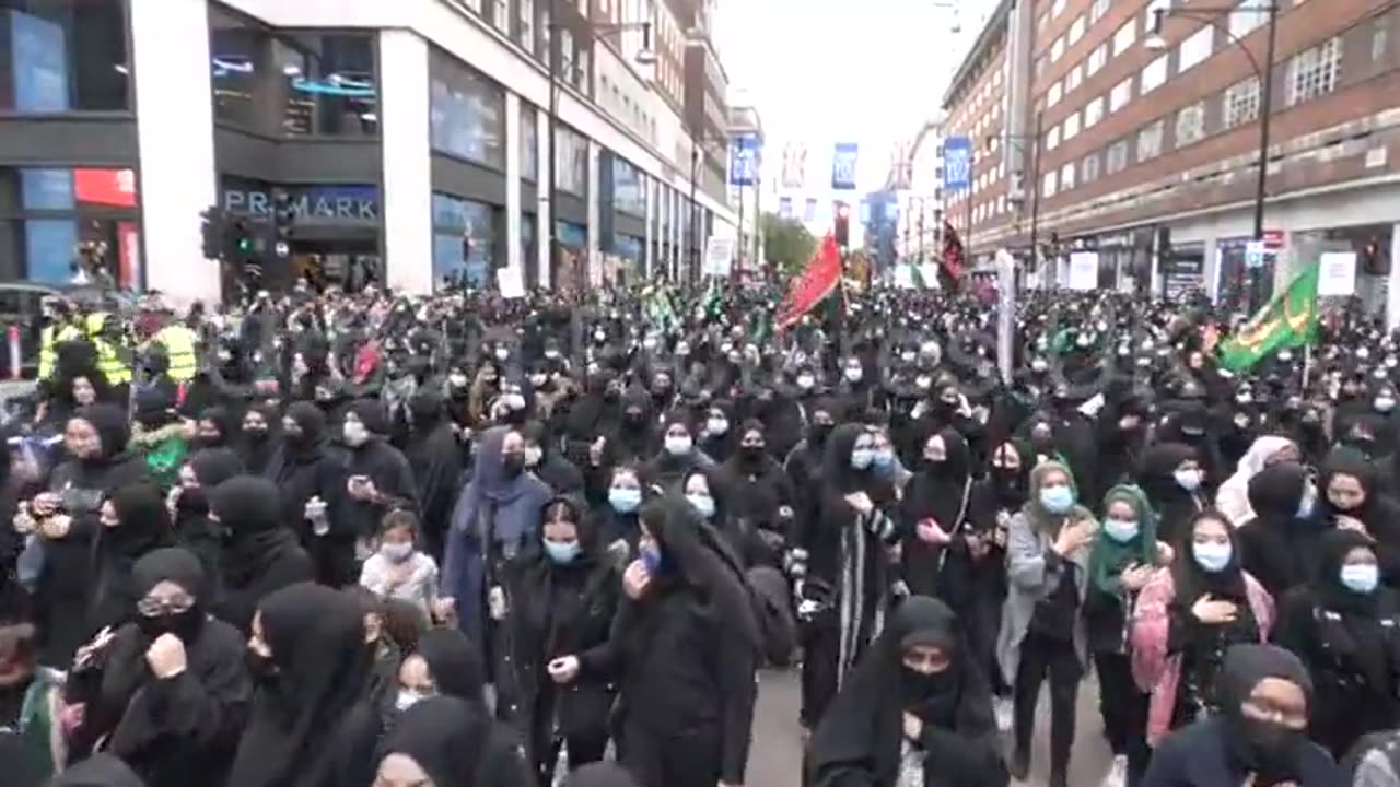 This Is New Islamic London Has Fallen To Ten Of Million Muslims To Mark Day Of Ashura