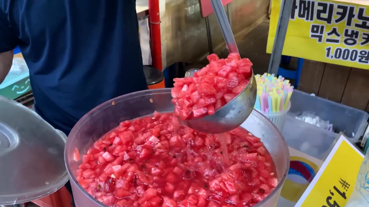 Watermelon juice