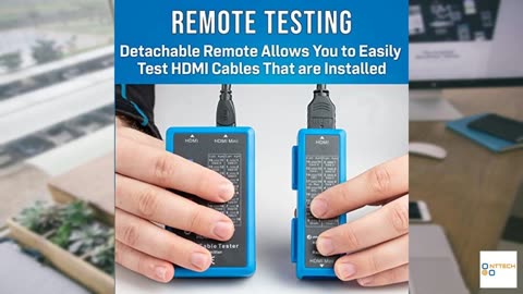 Jonard Tools HDMI-100 HDMI Cable Tester for HDMI and Mini HDMI Cables, Black