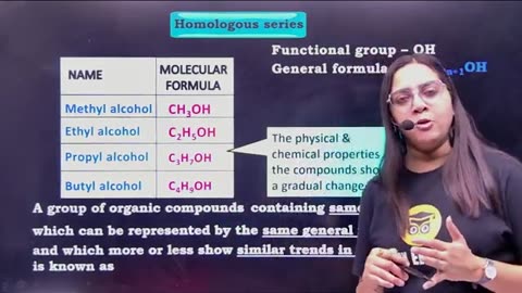 Carbon And Its Compounds - Homologous Series Part 4 | Class 10th Science | Bhavy education