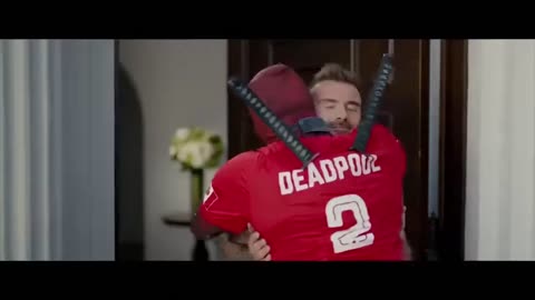 DEADPOOL 2 'Deadpool Meets David Beckham