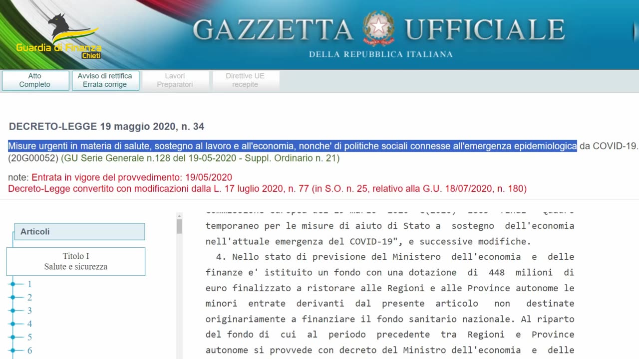 GDF CHIETI: FRODE AI DANNI DELLO STATO (18.02.25)