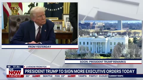 News Today: President Donald Trump signs Executive Orders and speaks inside Oval Office