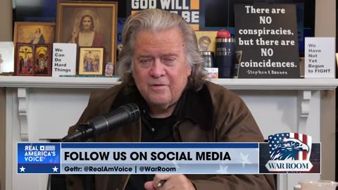 "Steve Bannon Reacts To FBI And DEI Crackdown"