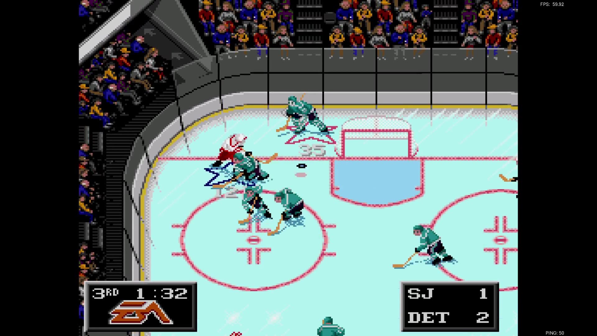 NHL '94 - Len the Lengend (SJ) at FlamShelter (DET) / Feb 18, 2025