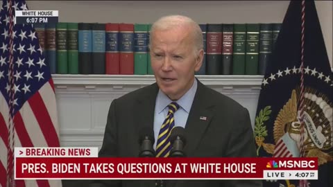 Biden - "Why should I pardon myself...I didn't do anything wrong."