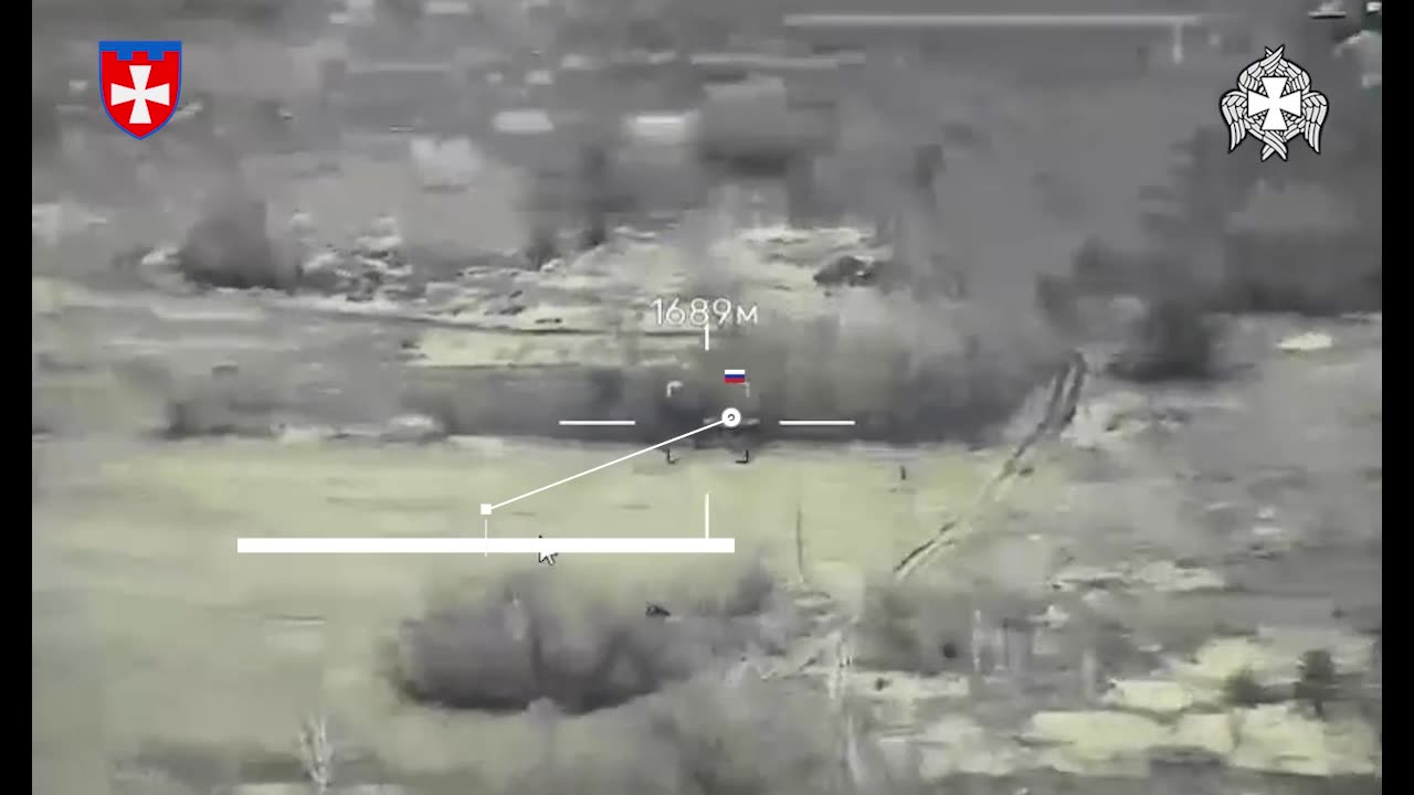 Ukrainian 104th Airborne Go After Armored Russian Assault Group