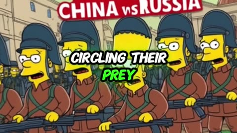 SIMPSONS PREDICT A WAR OF THE U.S. WITH RUSSIA & CHINA