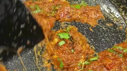 Baingan Ka Bharta ASMR cooking __ _shorts _food _cooking _asmr _recipe _indianasmrworld _viral