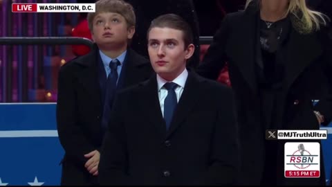 The Crowd Chants “BARRON BARRON BARRON” and he gets visibly red
